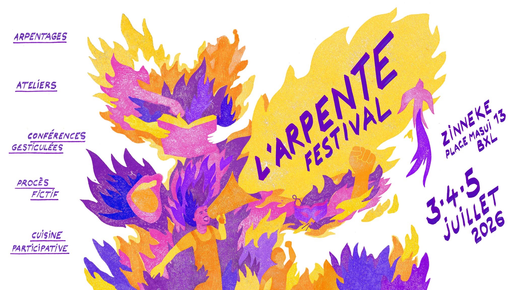 Arpentage | Vivre, libre – Arpente Festival